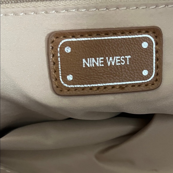 Nine West Women’s Navy and Red Striped Tote - Picture 8 of 8